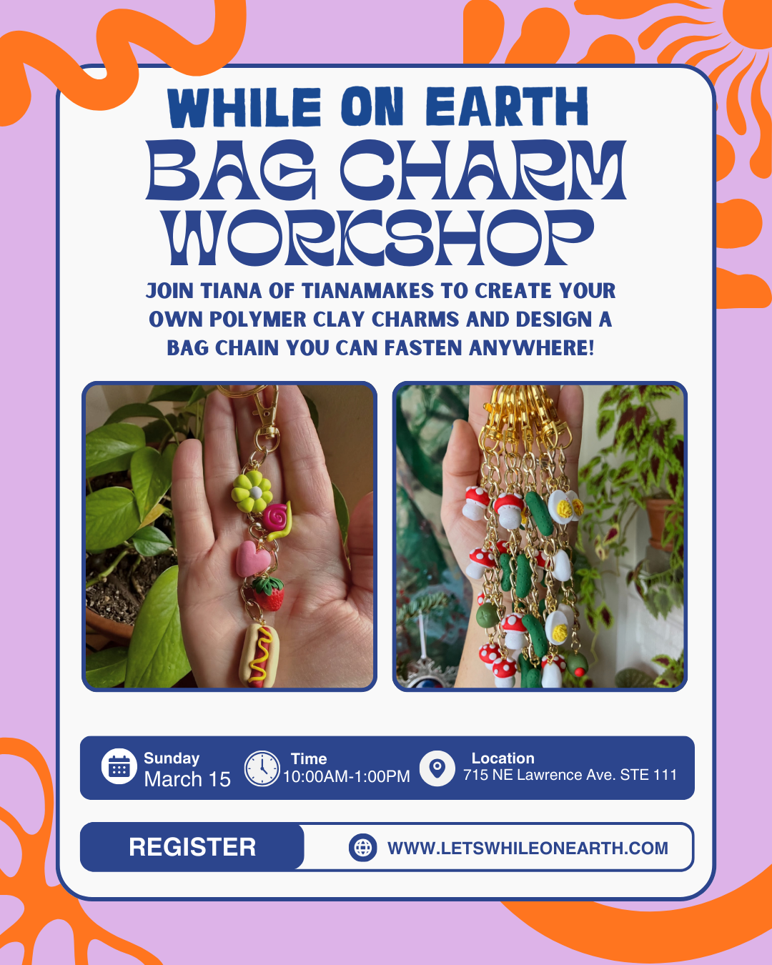 Bag Charm Workshop