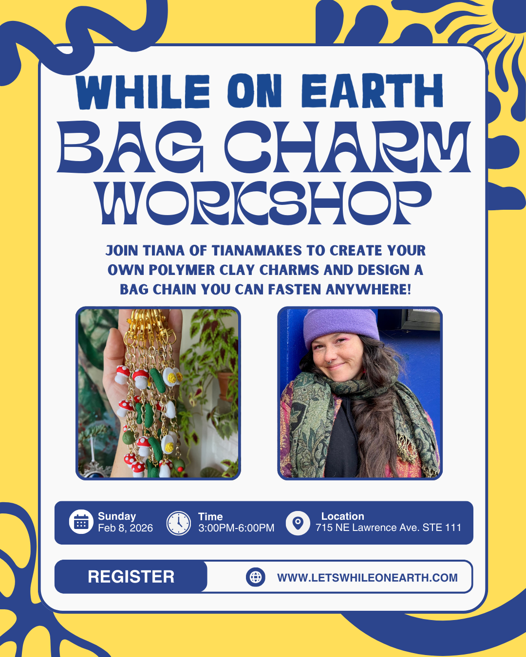 Bag Charm Workshop