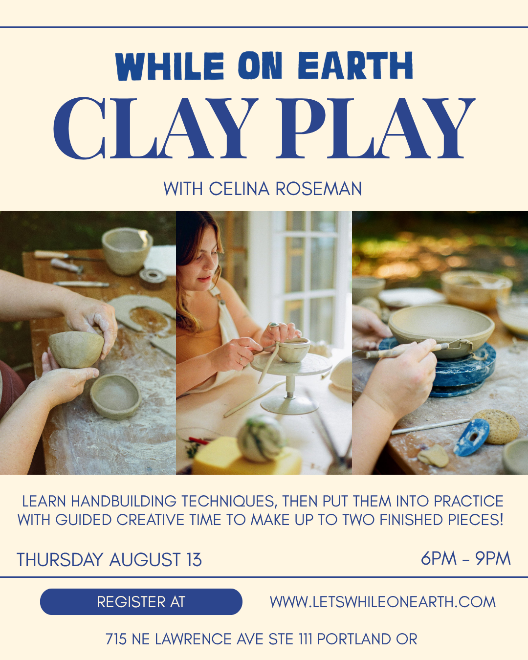 August Clay Play