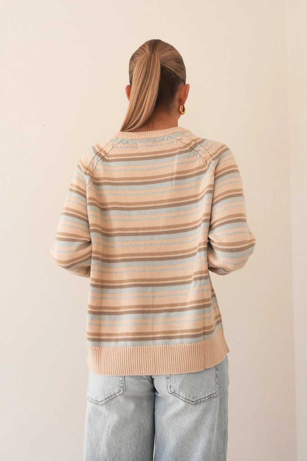 Distant Shores Striped Sweater