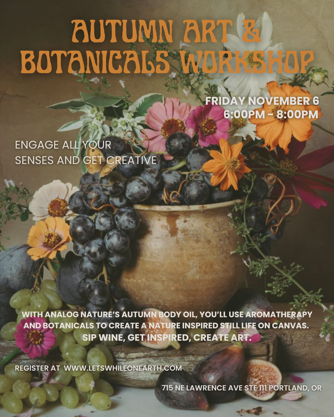 Autumn Art & Botanicals Workshop
