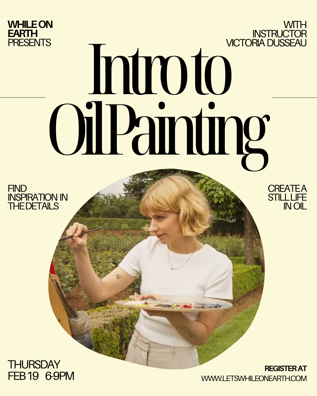 Intro to Oil Painting