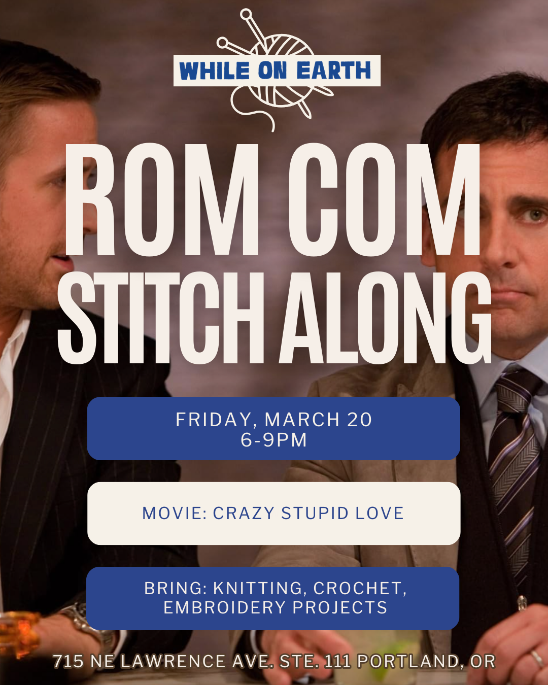 Rom Com Stitch-Along