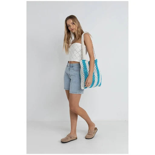 Tour Denim Bermuda Short - Light Blue