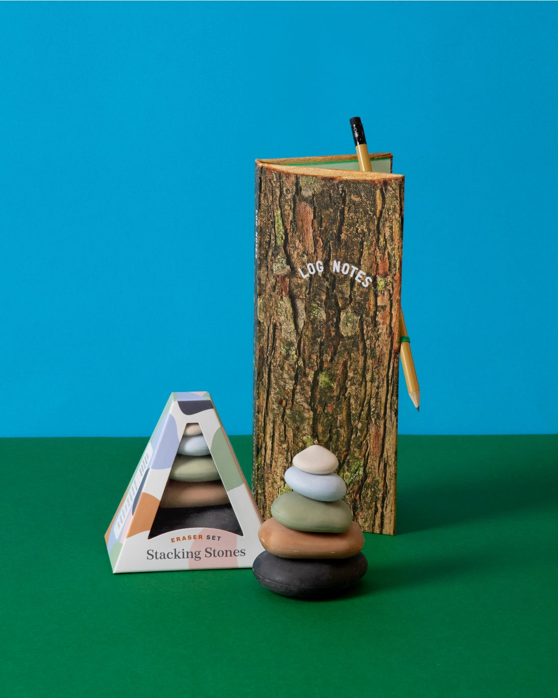 Stacking Stones Erasers