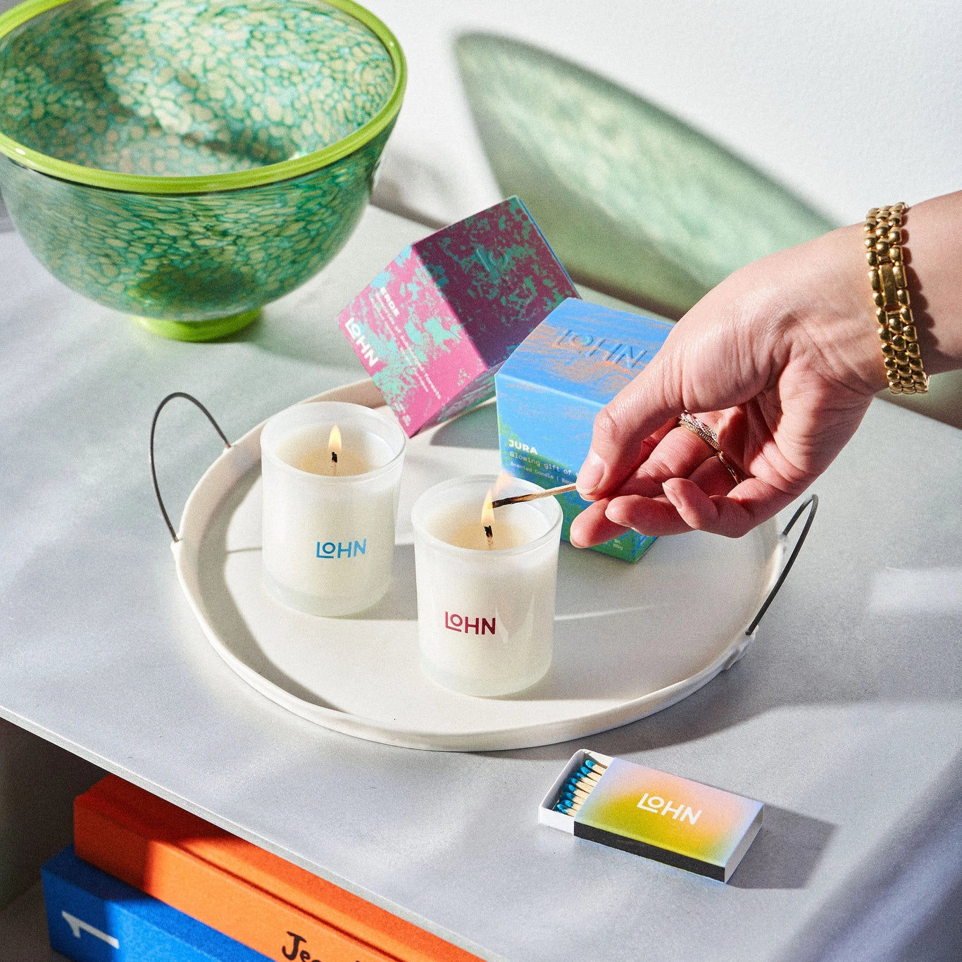Lohn Mini Candle - ERDE - Amber & Vetiver