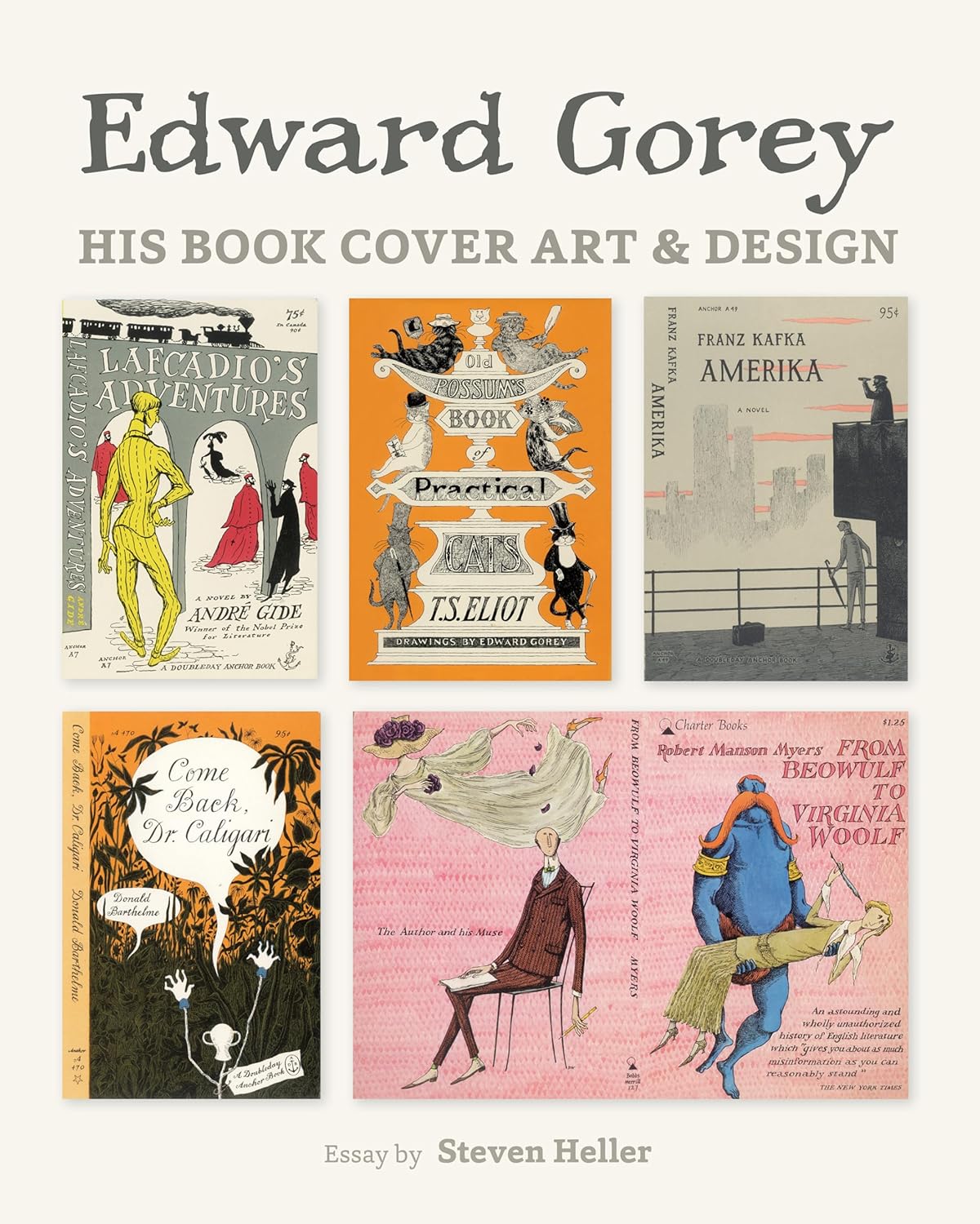Edward Gorey: His Book Cover Art & Design