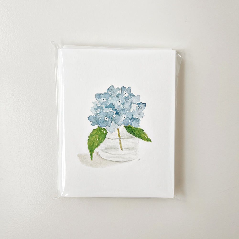 Hydrangea Notecard