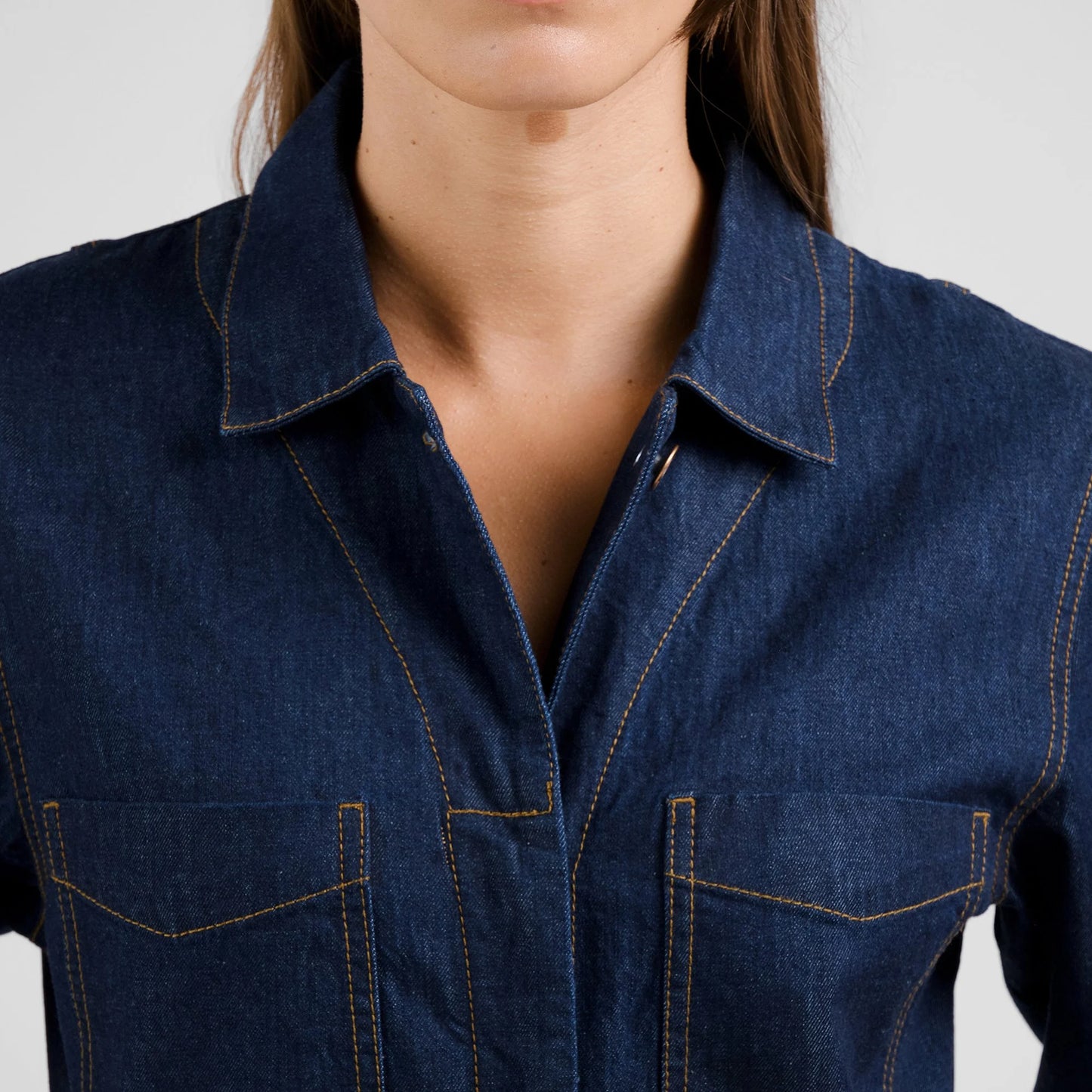 Overall Jumpsuit Docksta Denim - Dark Blue