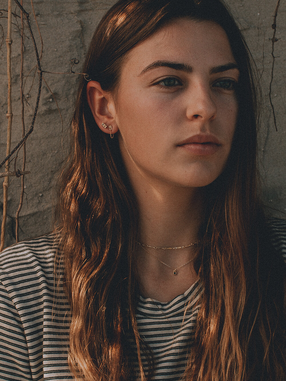 Loner Necklace - Opal