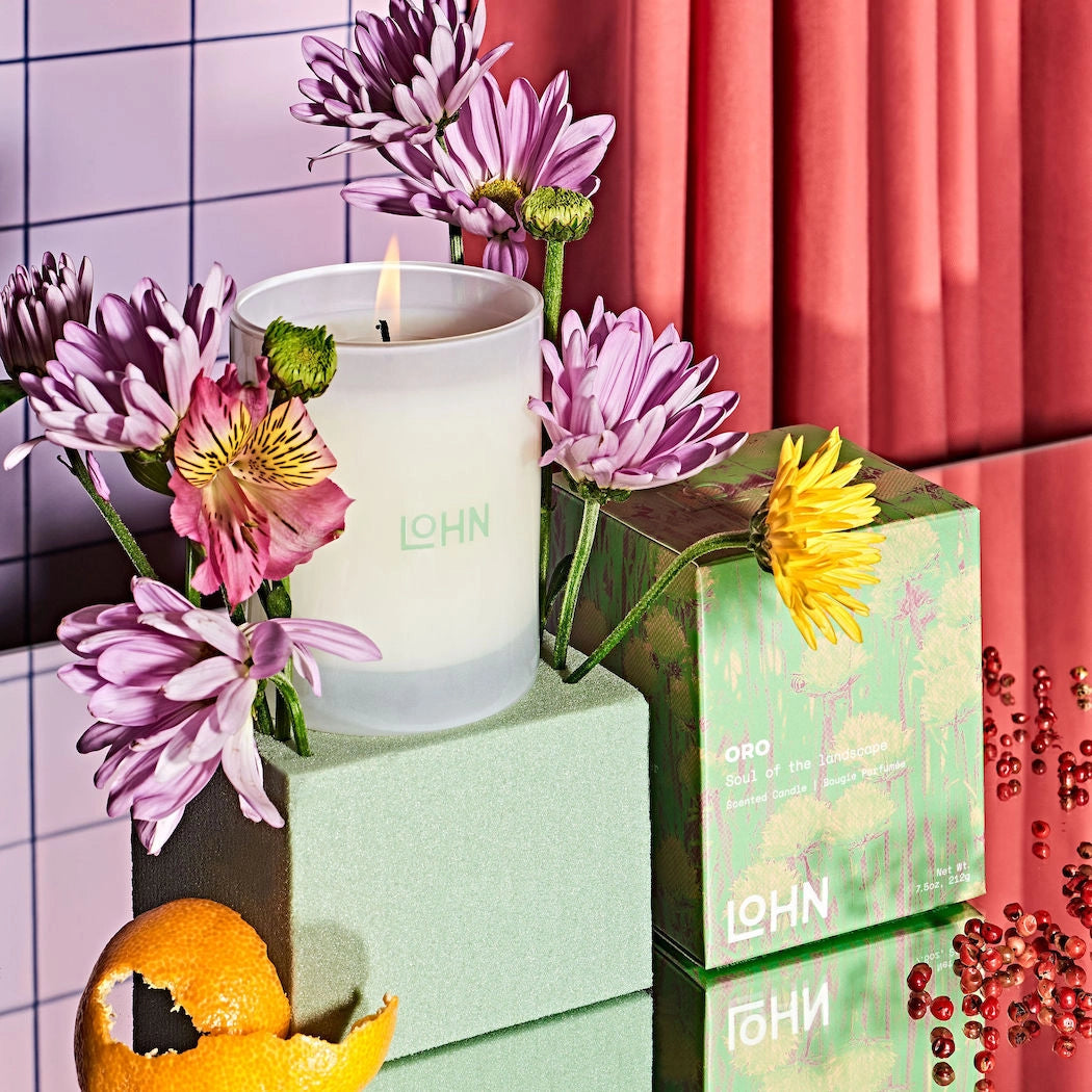 Lohn Candle - ORO - Jasmine & Pink Pepper