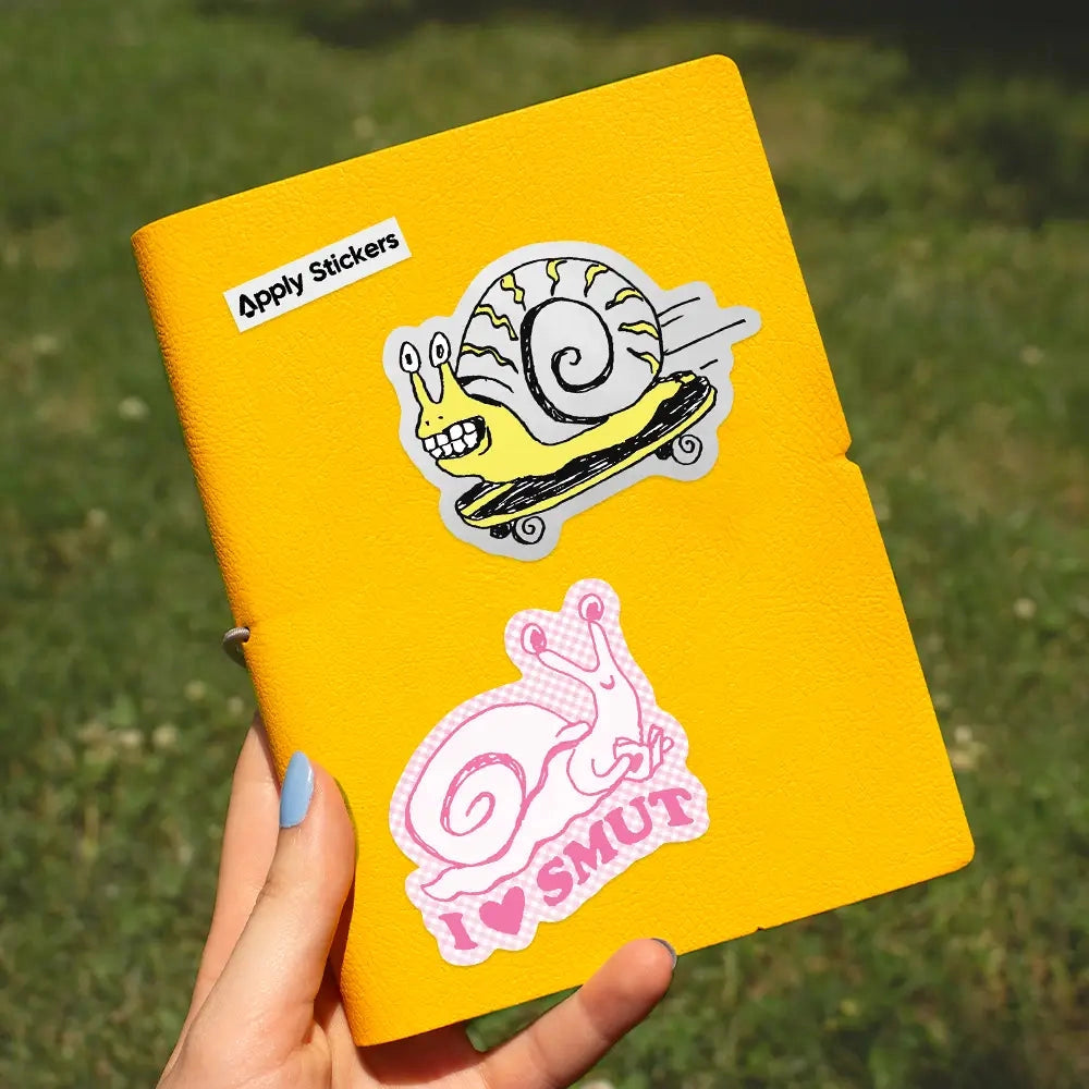 Skater Snail - Die-Cut Sticker