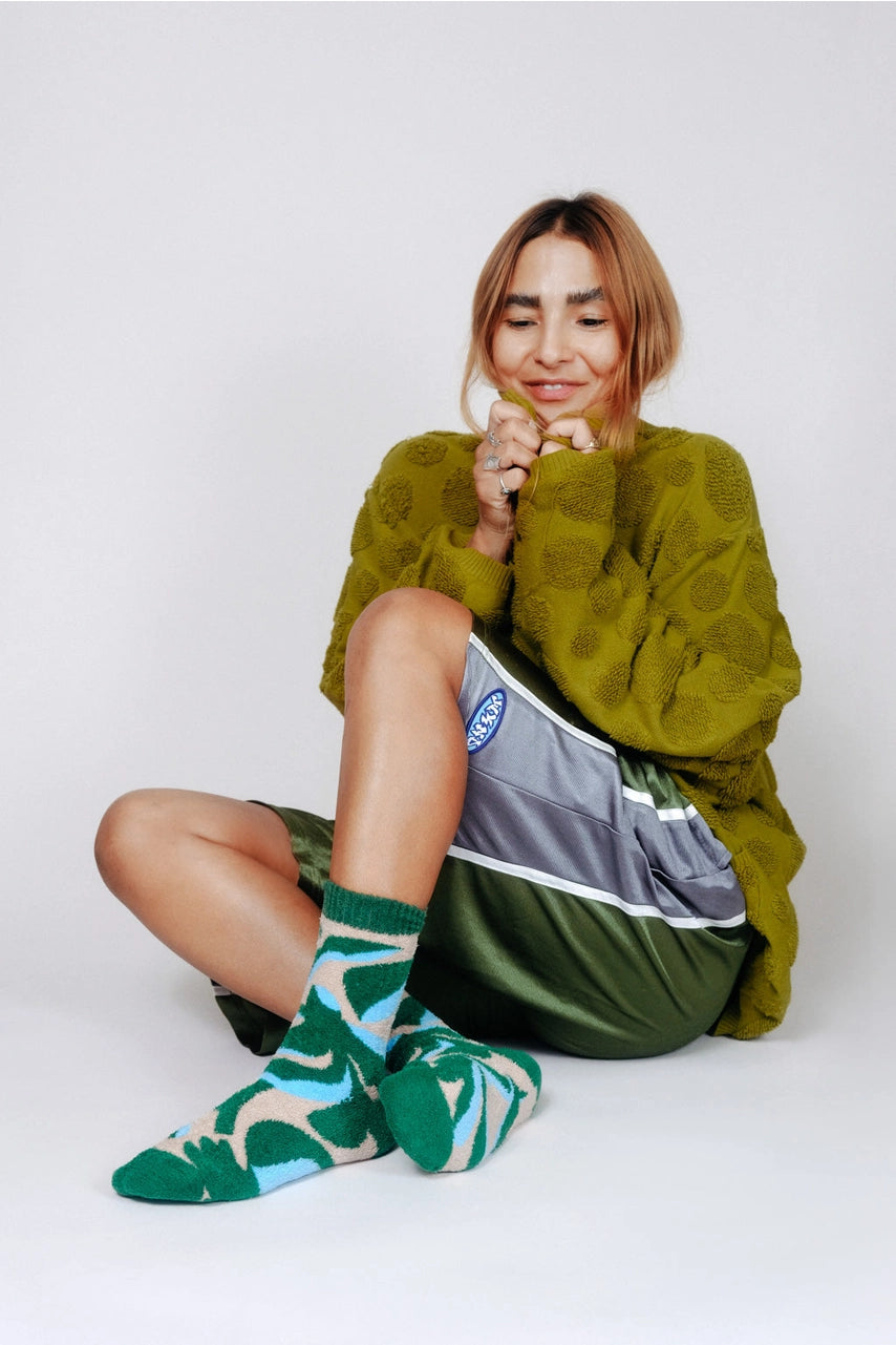 Verdant Ankle Socks By Jordan Kay