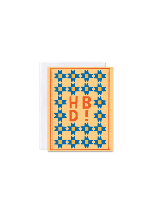 Happy Birthday Quilt Greeting Card