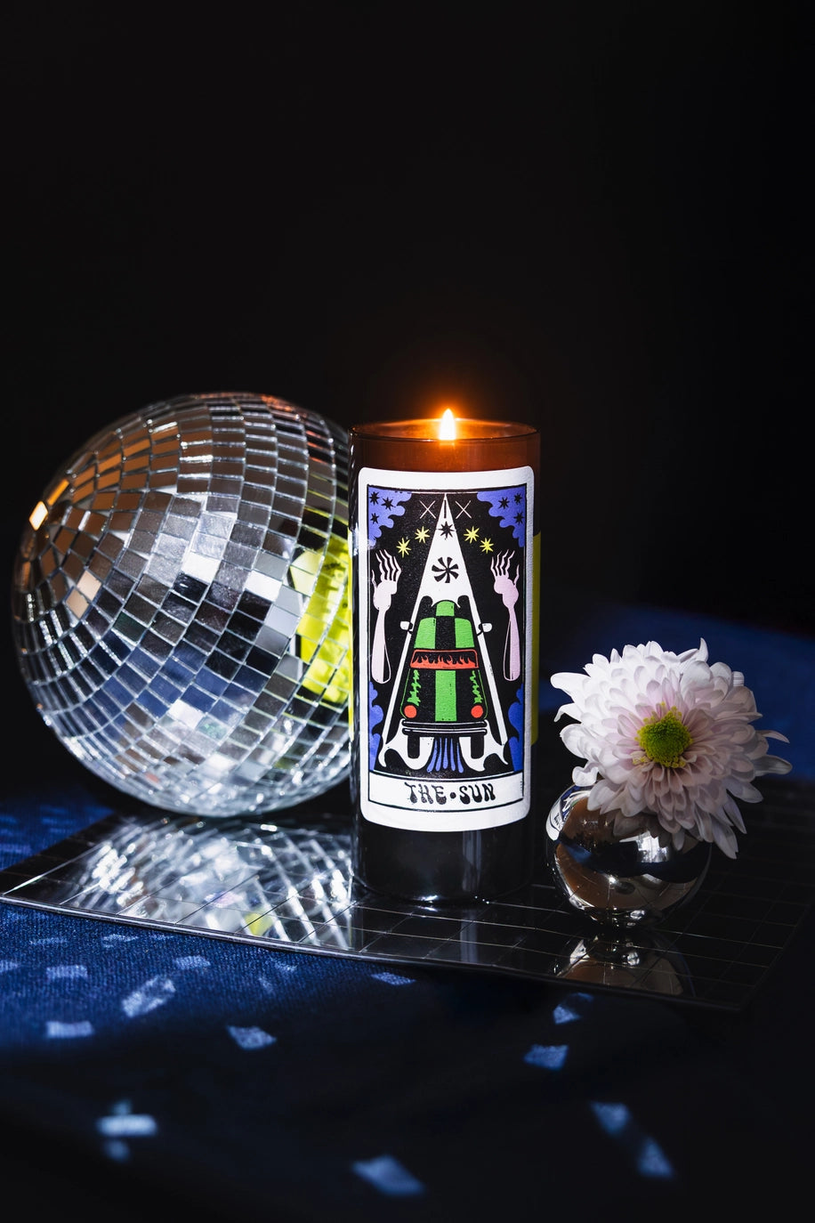 Tarot Candle - the Sun