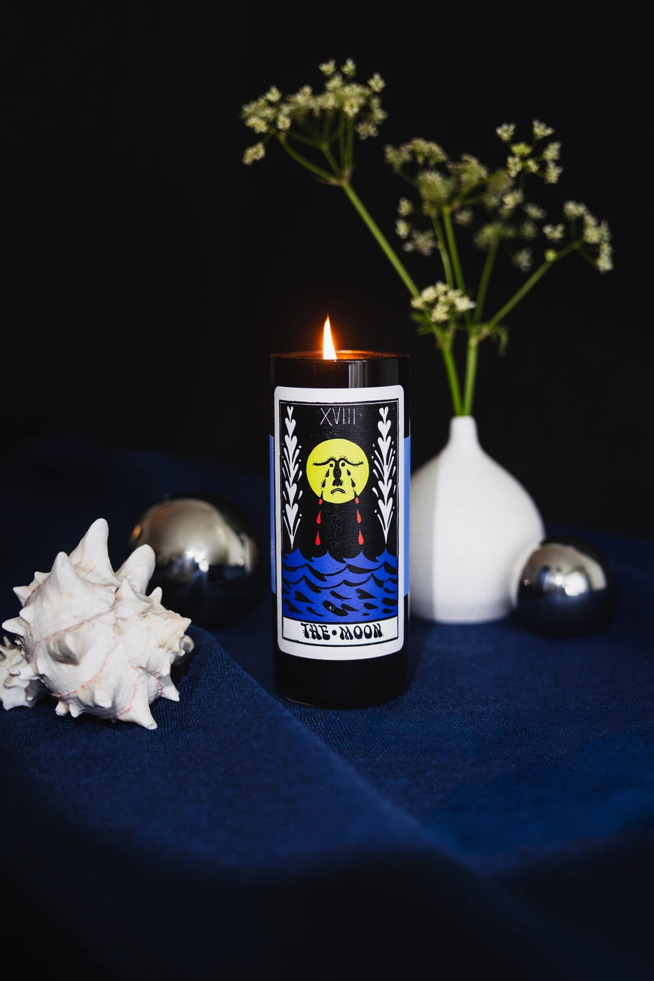 Tarot Candle - the Moon