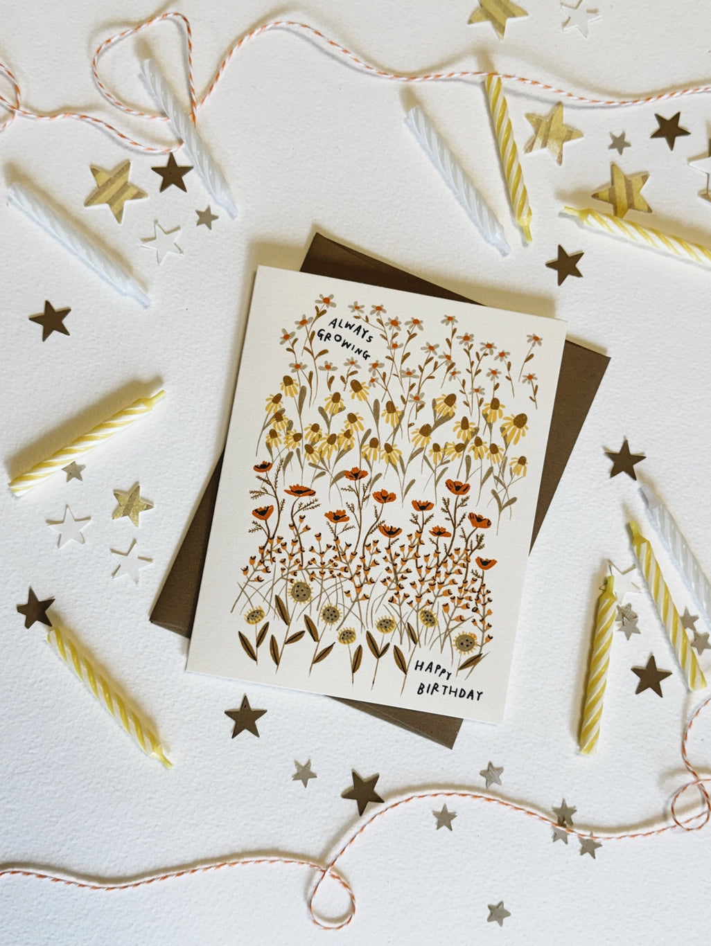Always Growing Birthday Greeting Card