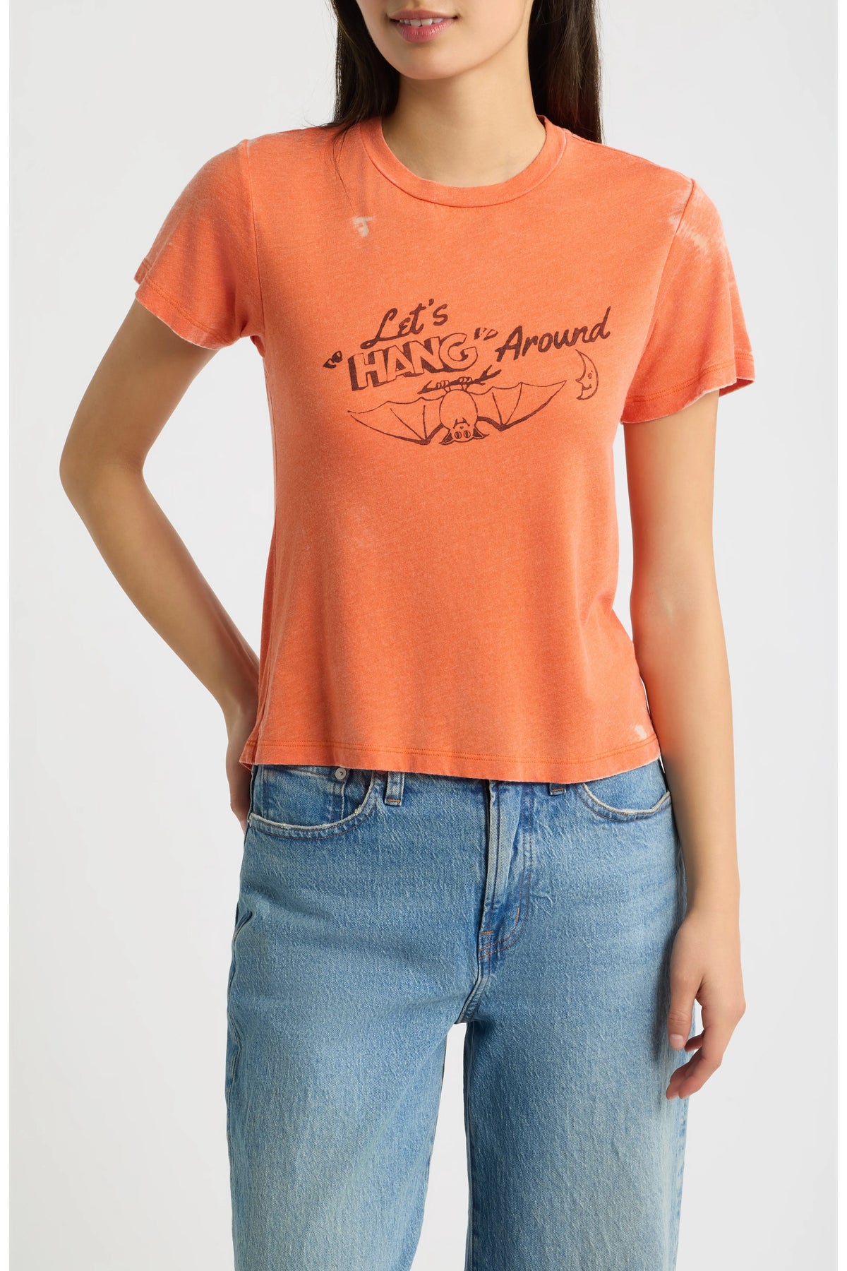 Let's Hang Around Burnout Vintage Tee