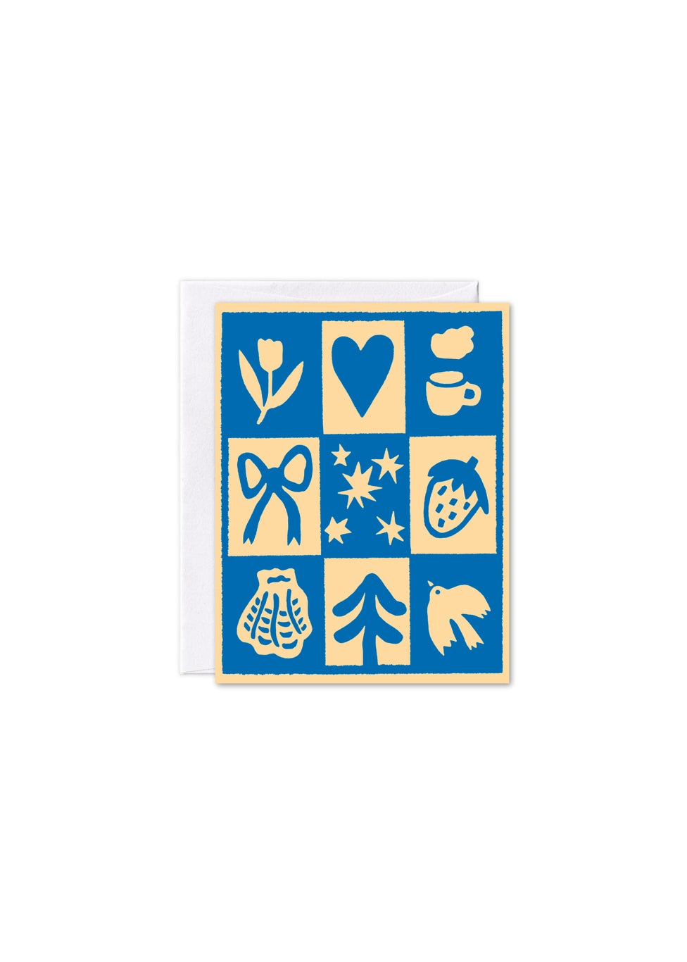 Favorite Things Grid Greeting Card
