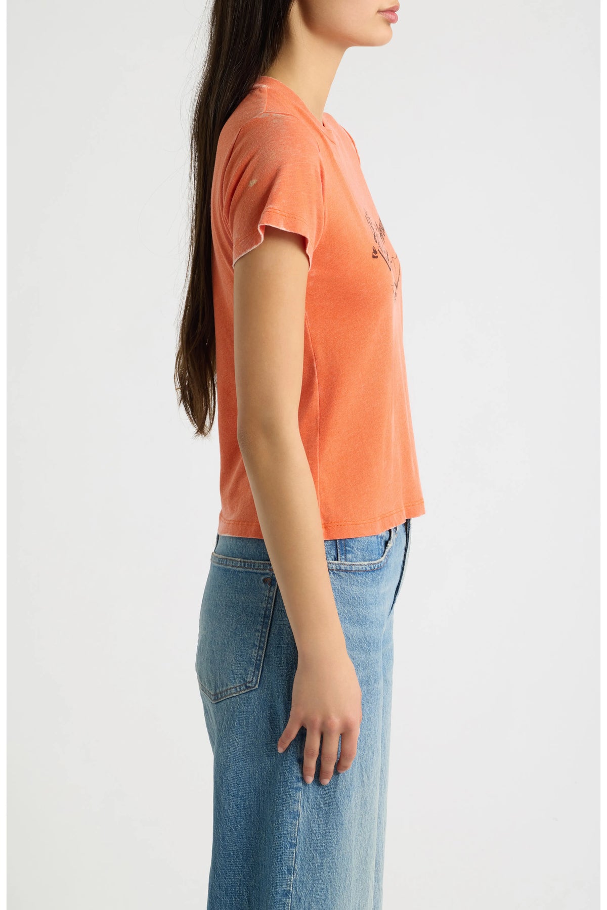 Let's Hang Around Burnout Vintage Tee