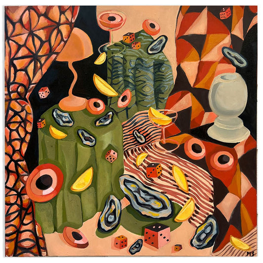 Oily Marj - Charade Print - 12"x 12"