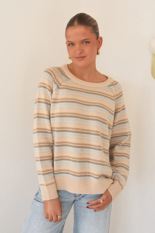 Distant Shores Striped Sweater