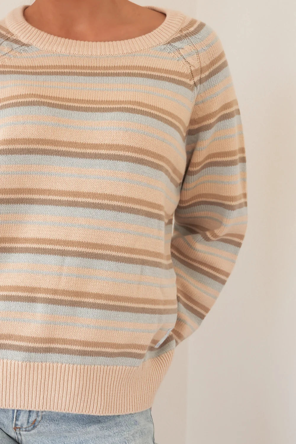 Distant Shores Striped Sweater