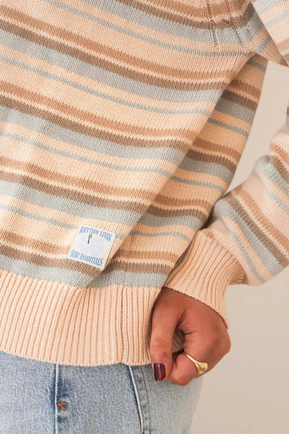 Distant Shores Striped Sweater