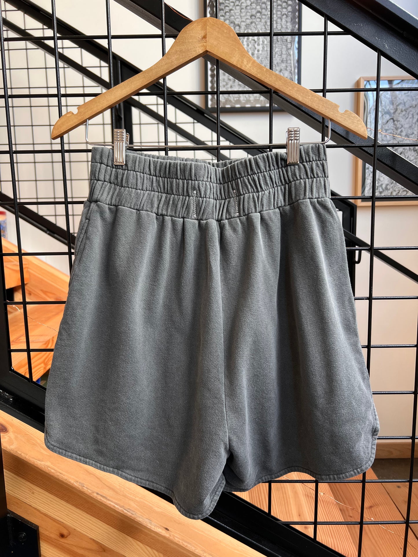 Hemp/Cotton Lazy Day Short- Vintage Black