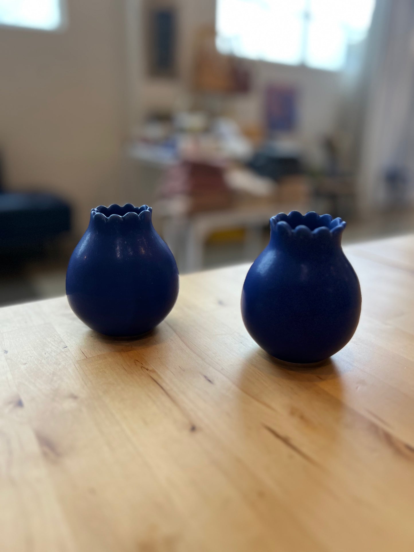 Ruffle Bud Vase - Pool Party