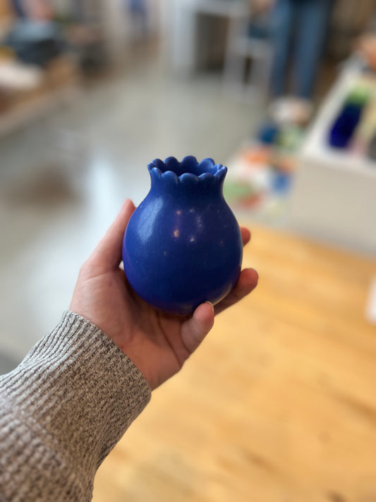 Ruffle Bud Vase - Pool Party