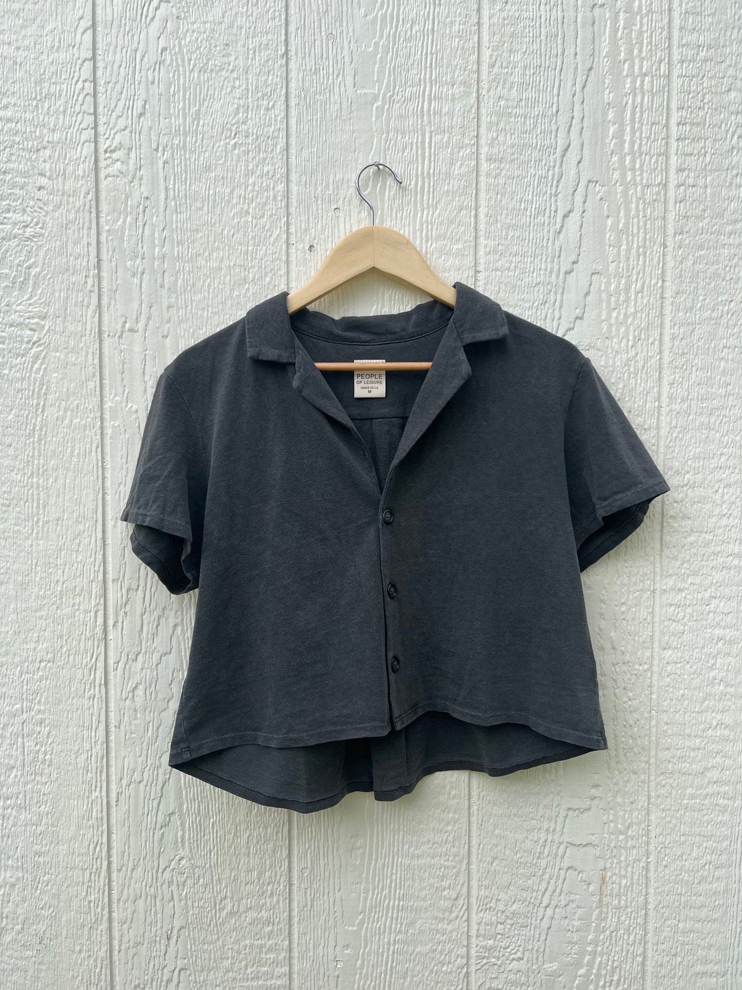 Bowling Top - Vintage Black