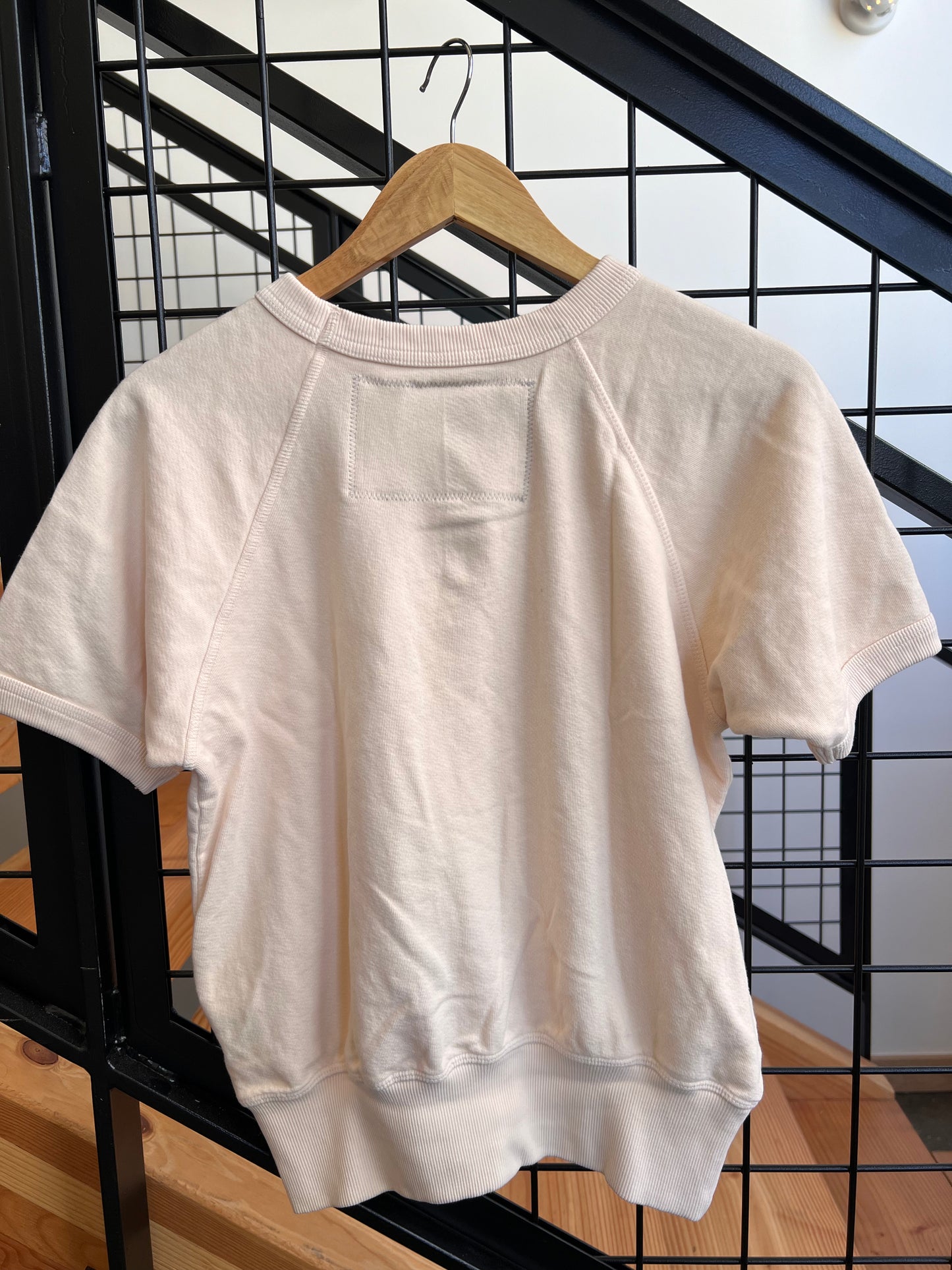 Raglan Short Sleeve Top - Ecru