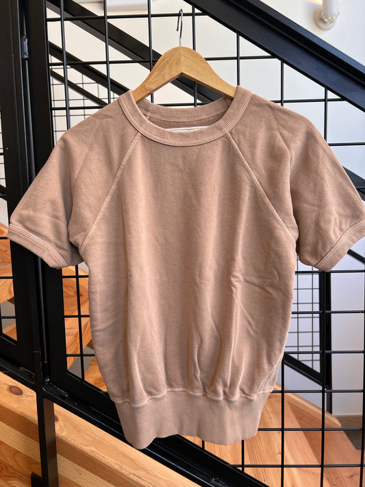 Raglan Short Sleeve Top - Camel