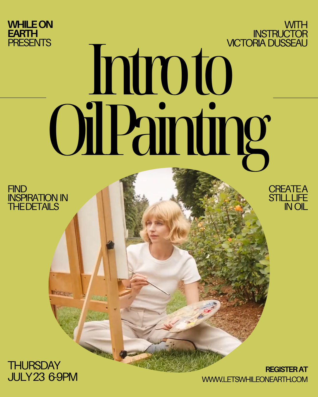 Intro to Oil Painting