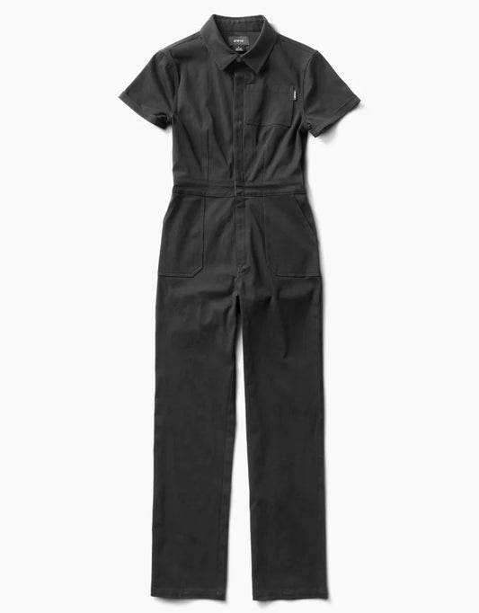 Pit Crew Jumpsuit - Black