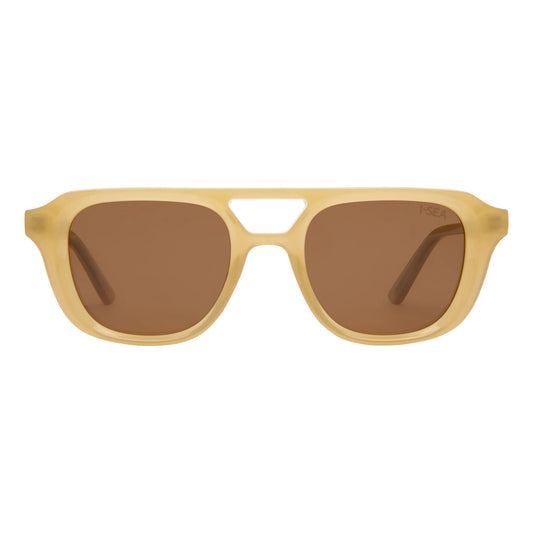 Ruby Sunglasses - Lemon/Brown