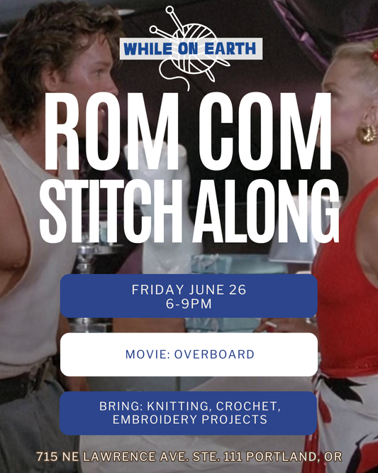 June Rom Com Stitch-Along