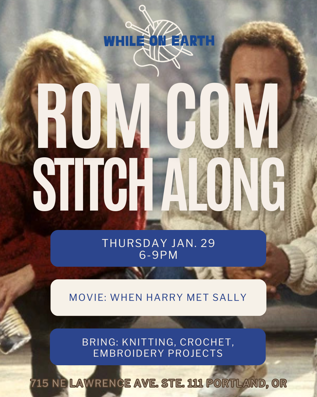 Rom Com Stitch-Along