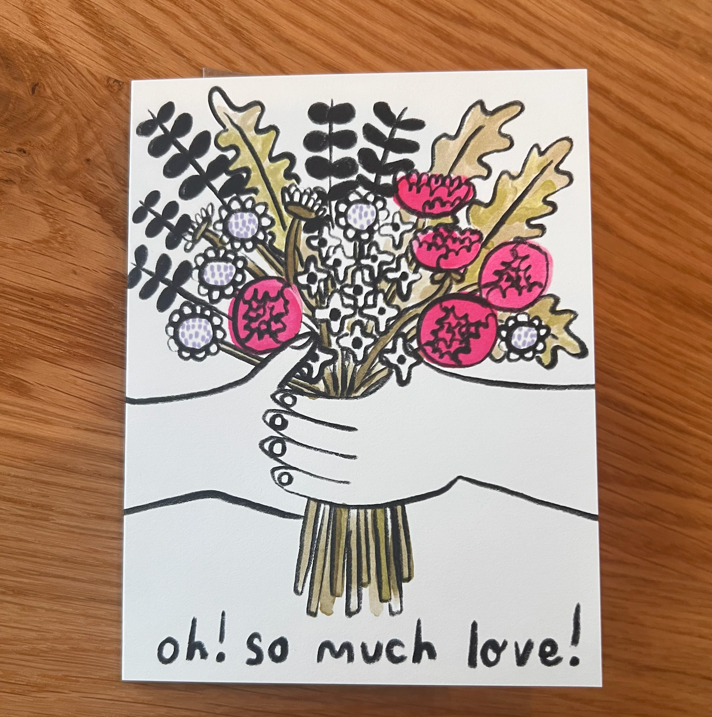 Oh So Much Love Card