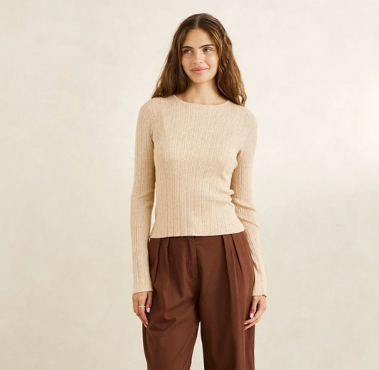 Long Sleeve Knit Top