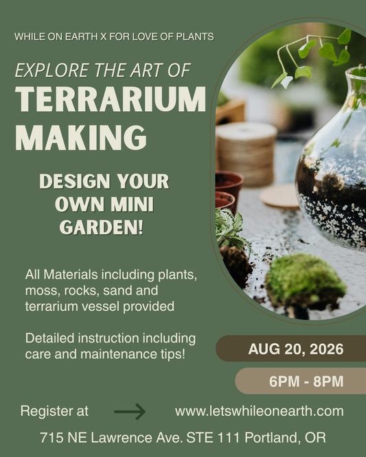 Terrarium Workshop