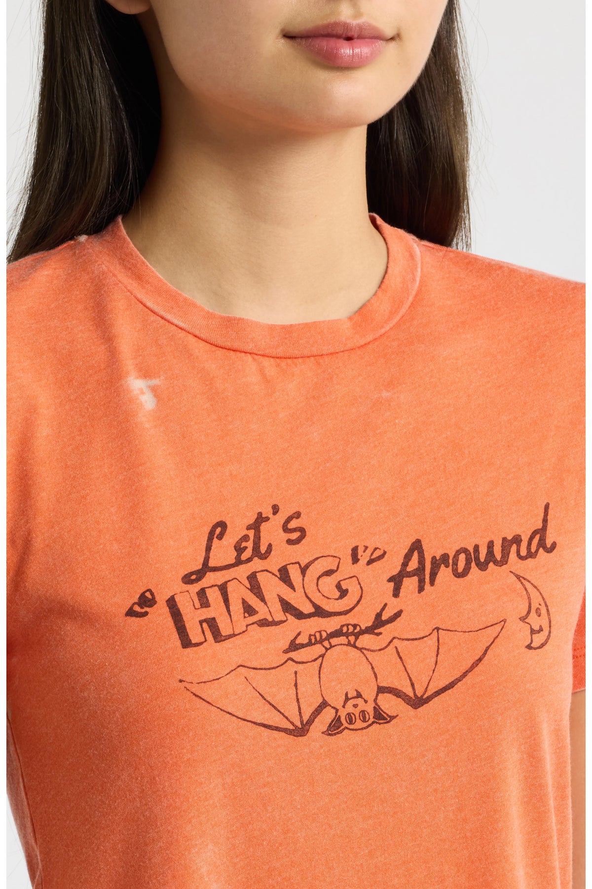 Let's Hang Around Burnout Vintage Tee
