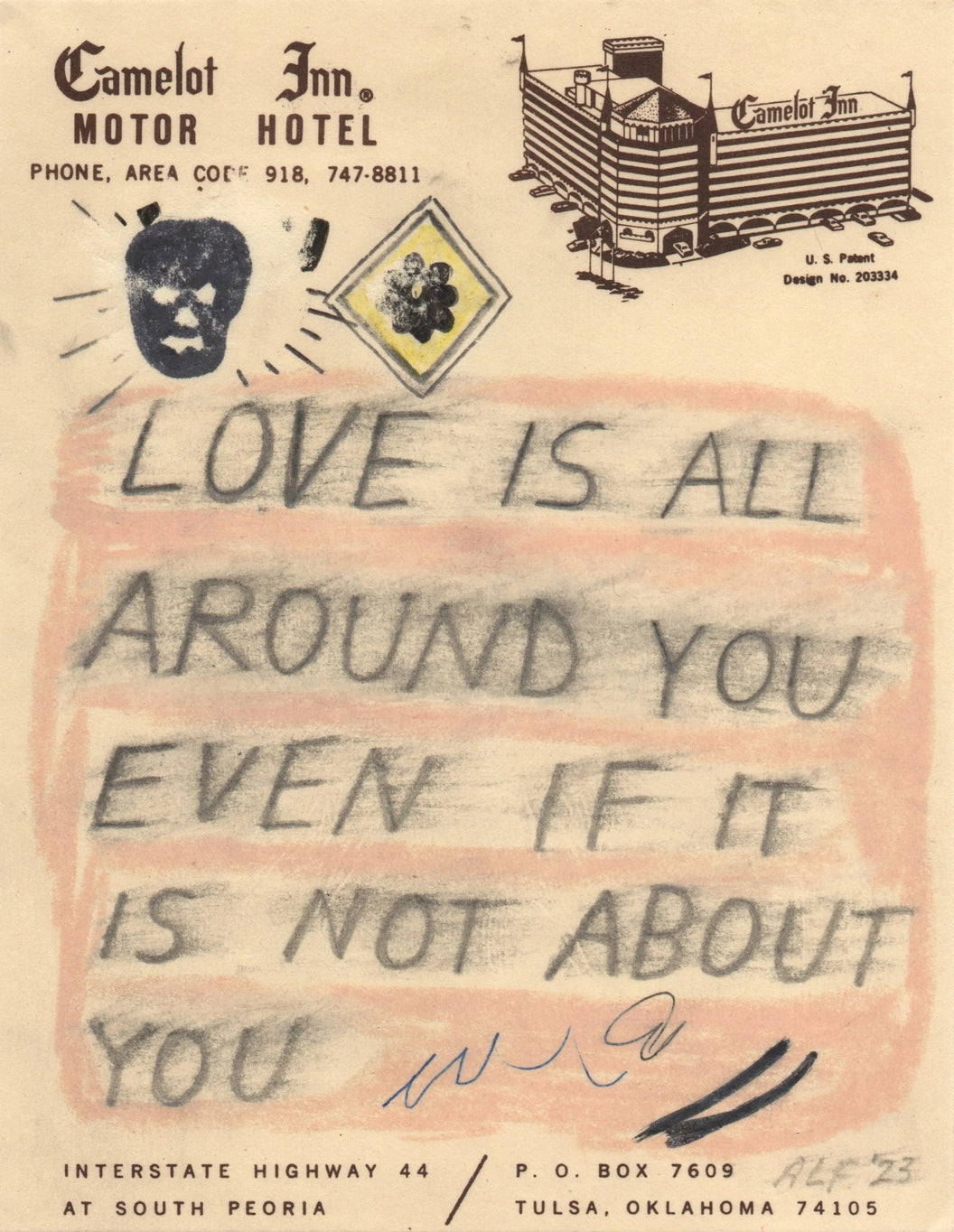 Love Is All Around You - Art Print