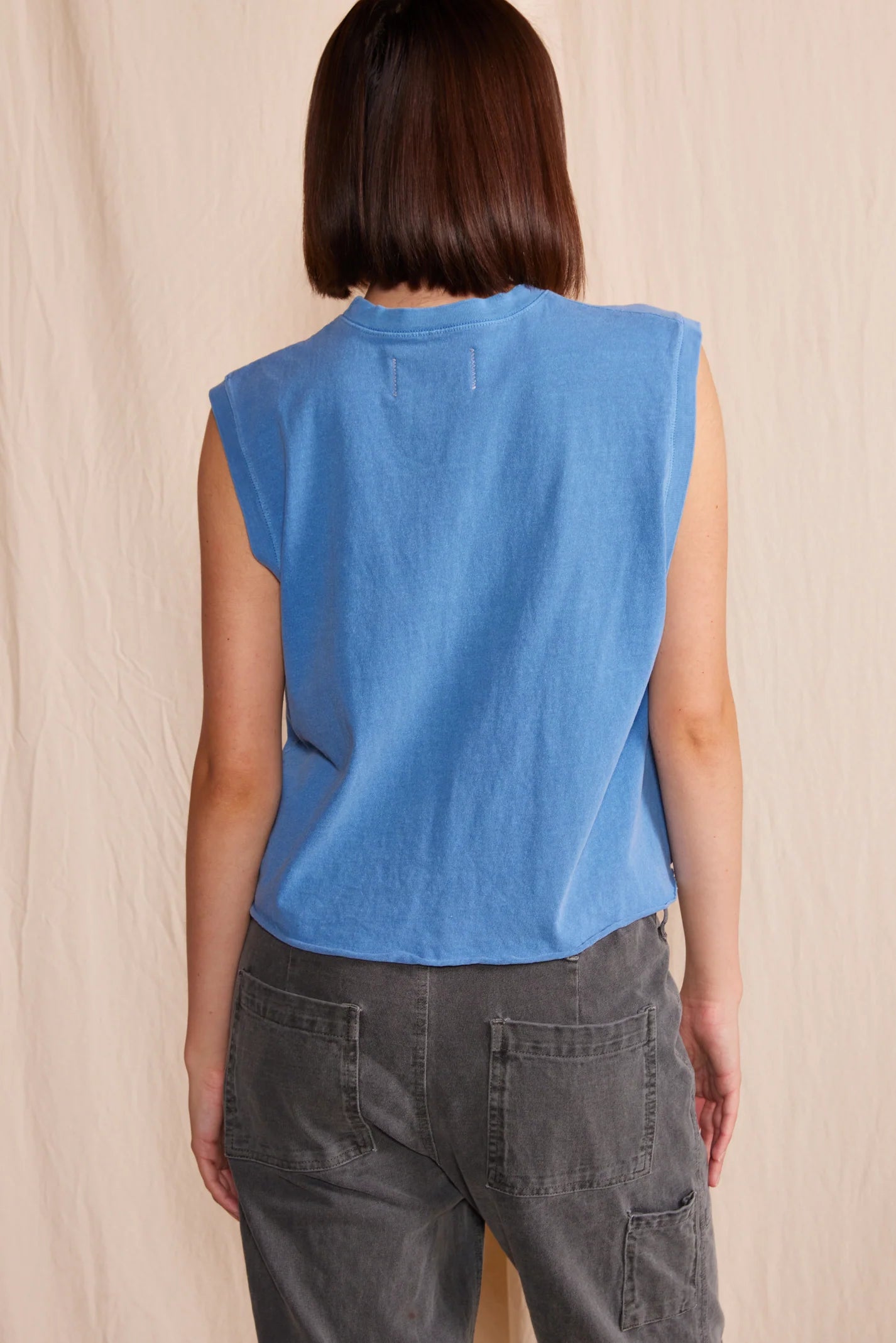 Ana Tank - French Blue