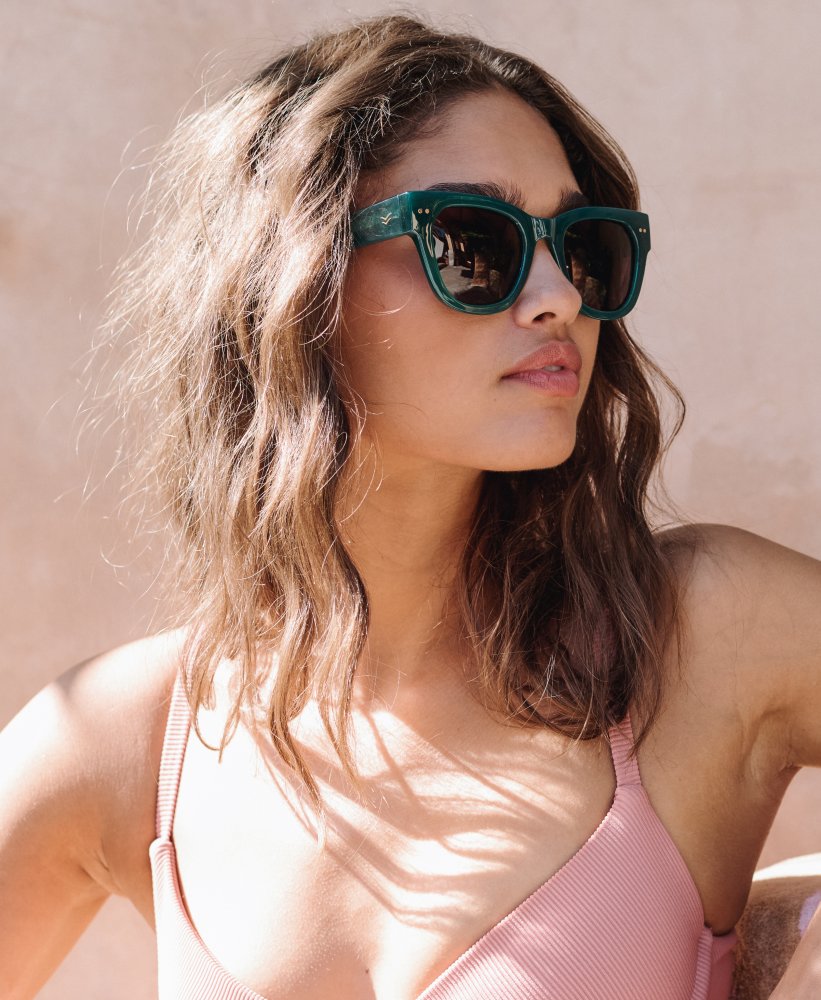 Andie Sunglasses - Kale/Plum