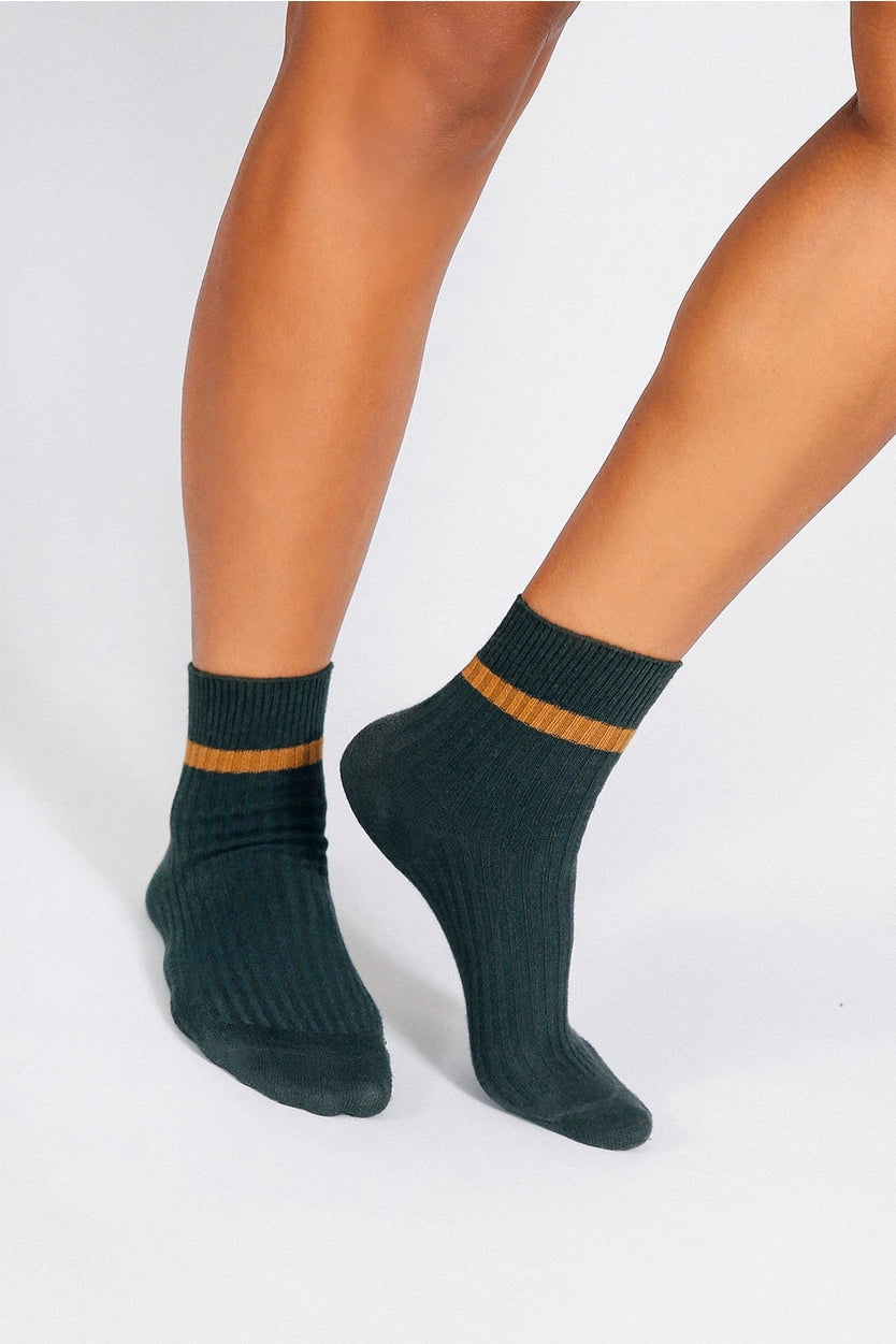 Andy Stripe Ankle Sock