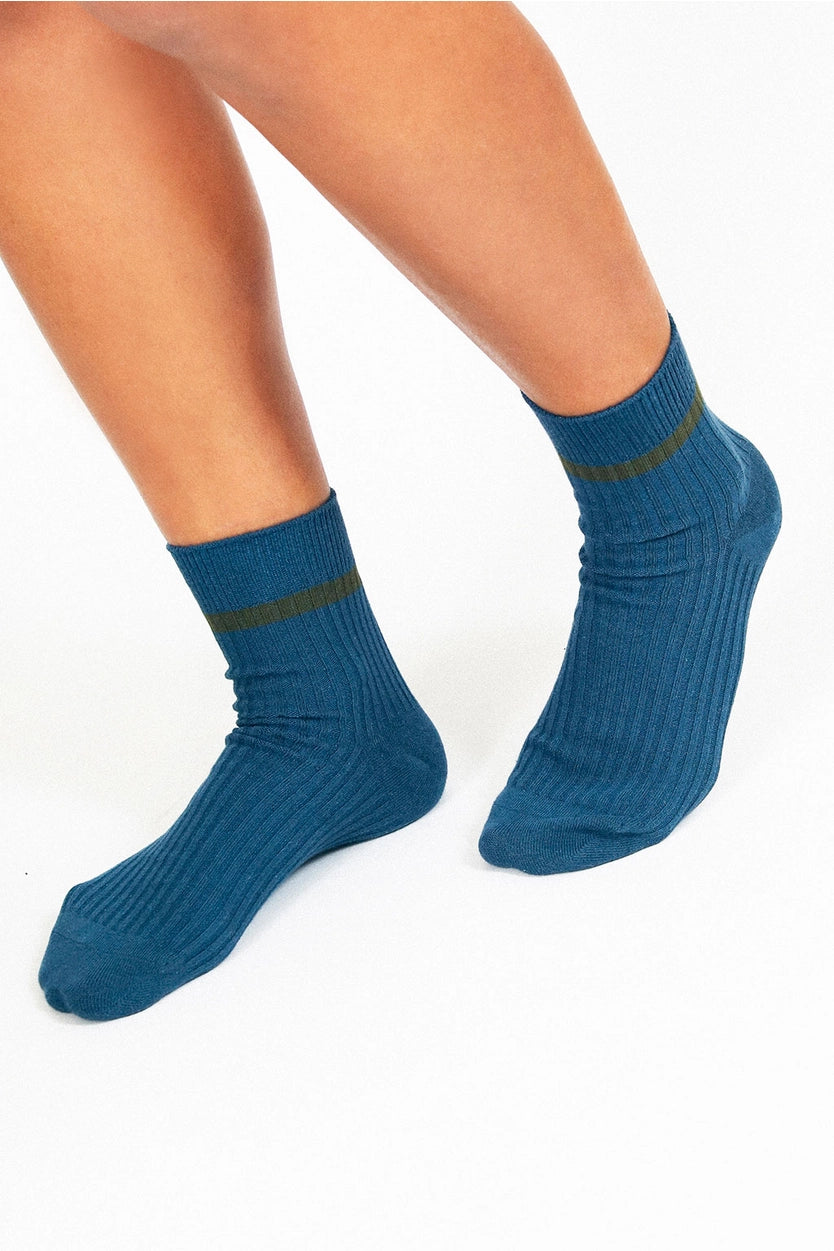 Andy Stripe Ankle Sock