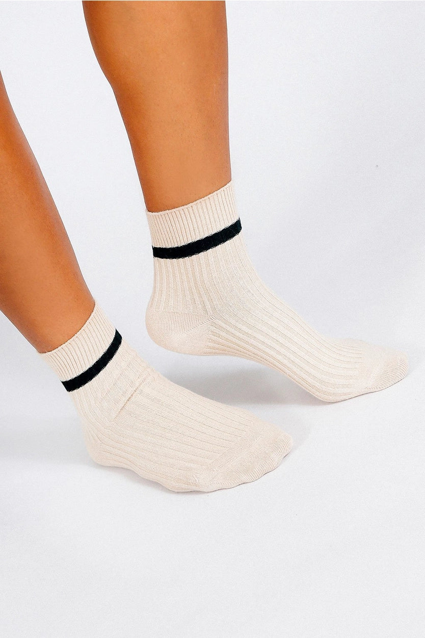 Andy Stripe Ankle Sock