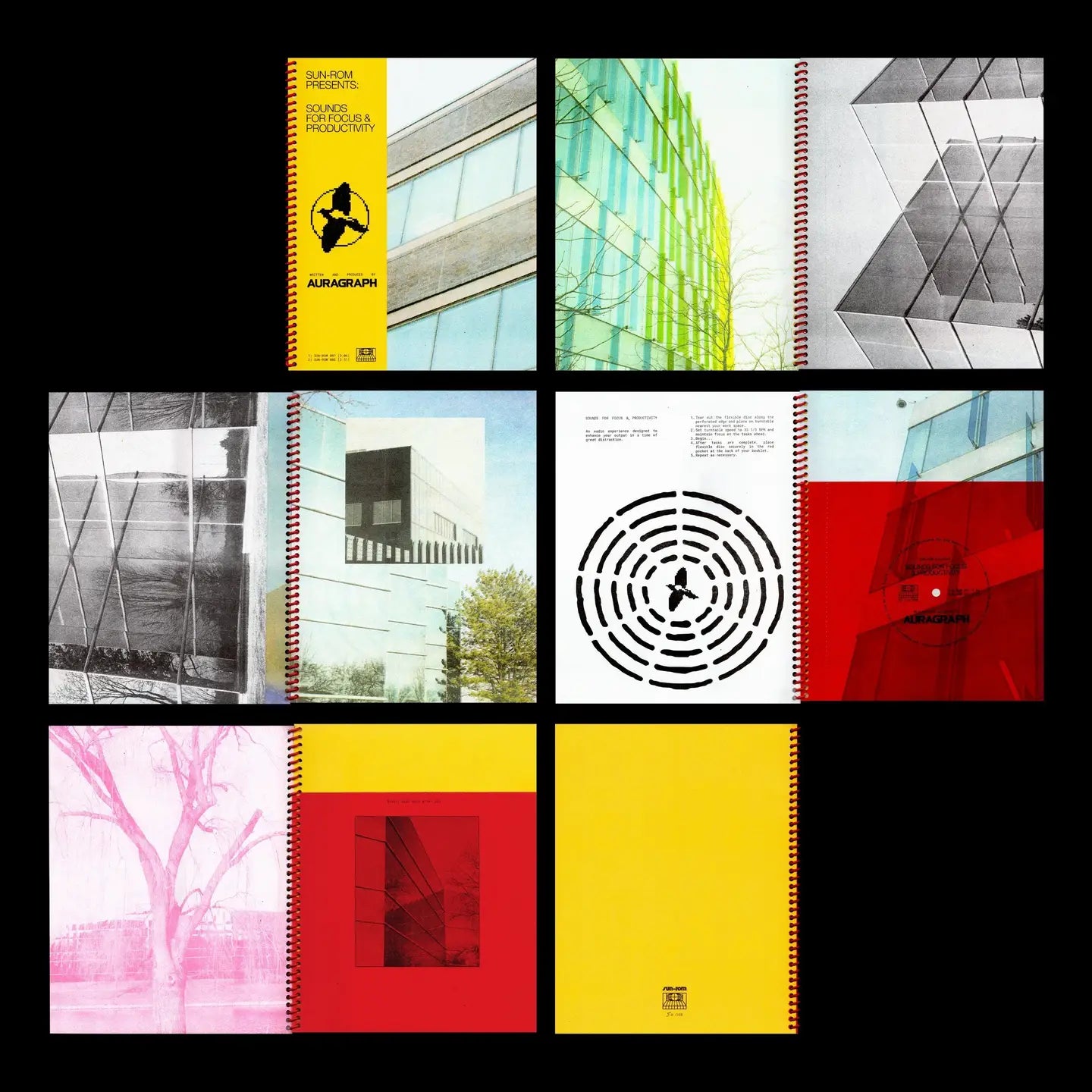 Sun-Rom X Auragraph: "Sounds For Focus & Productivity" Flexi Booklet